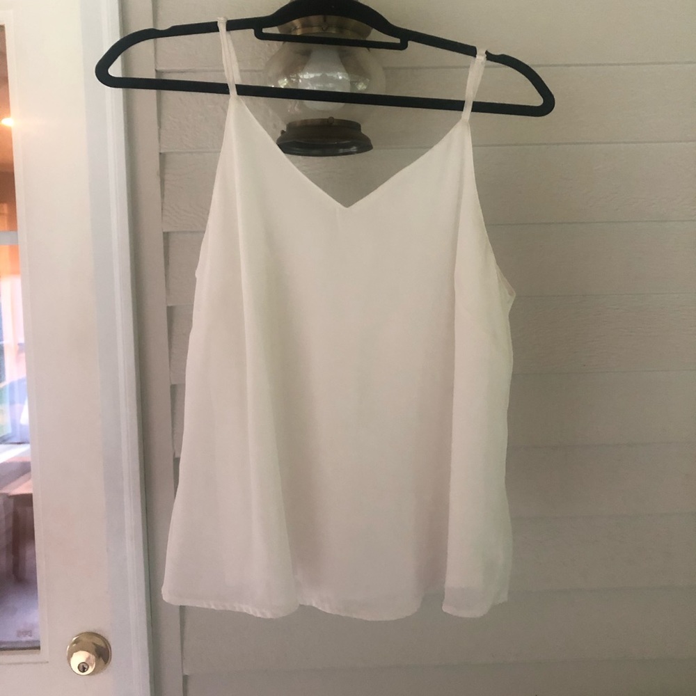 White tank top